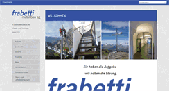 Desktop Screenshot of frabetti.ch